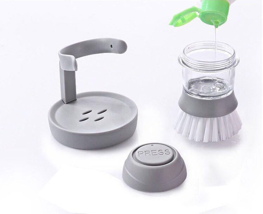 005 세제 주입 청소 설거지 주방 세척 브러쉬