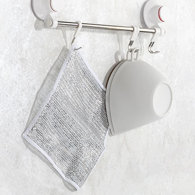 019 실버 야채 식기류 세척 수세미